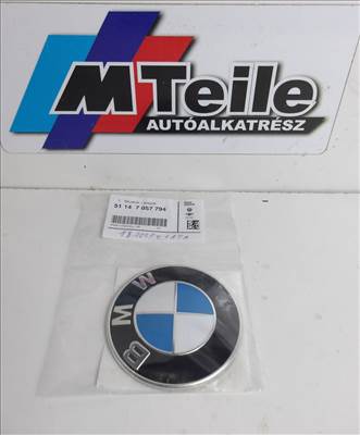 [GYÁRI ÚJ] BMW EMBLÉMA | 51 14 7057794
